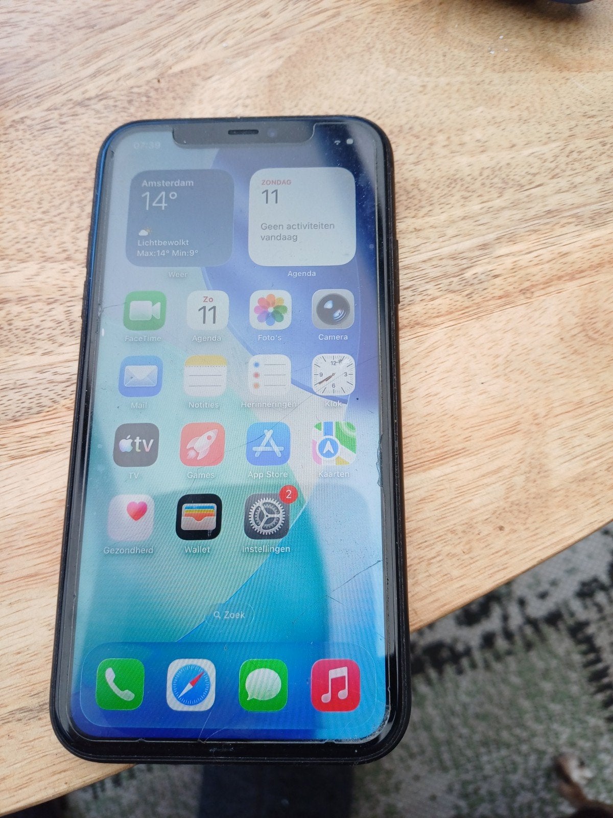 IPhone 11, Telecommunicatie, Ophalen, Zwart, 64 GB, IPhone 11