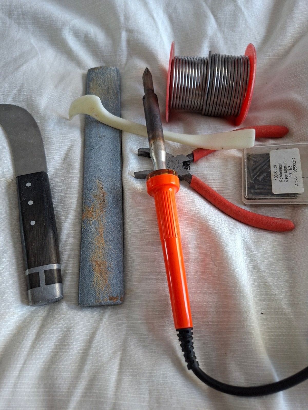Gereedschap voor glas in lood. Verkocht, Ophalen of Verzenden, Gebruikt