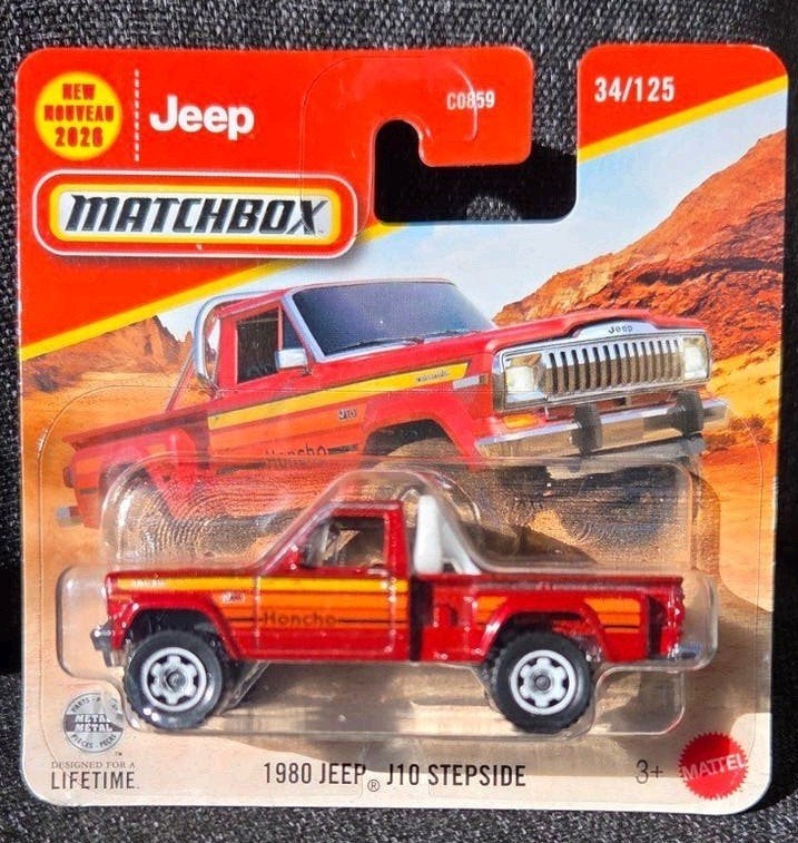 Matchbox 1980 Jeep J10 Stepside - Nieuw in verpakking, Verzenden, Nieuw