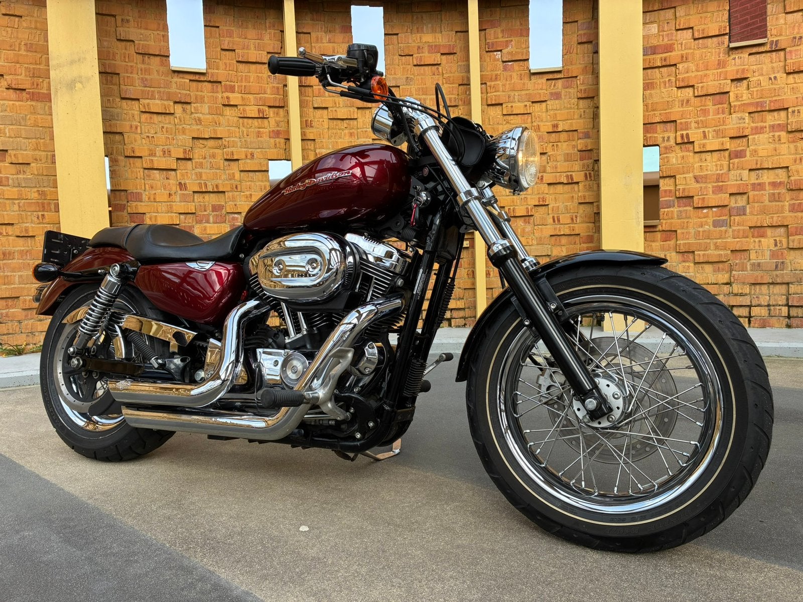 Harley Davidson Sportster Custom XL1200C bj 2012, Motoren, Motoren | Harley-Davidson, 2 cilinders, Occasion, Particulier, Meer dan 35 kW