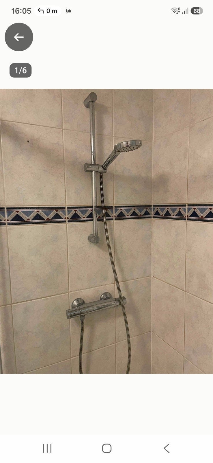 Grohe doucheset met thermostaatkraan, Huis en Inrichting, Ophalen, Gebruikt
