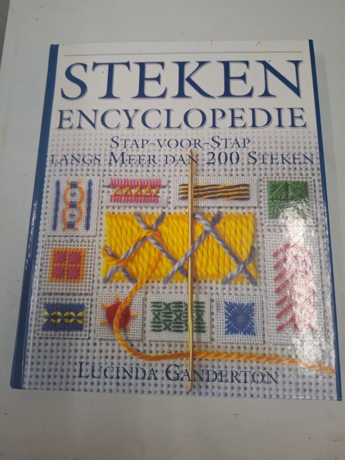 Steken Encyclopedie: Stap-voor-stap langs meer dan 200 steke, Boeken, Hobby en Vrije tijd, Ophalen of Verzenden, Zo goed als nieuw