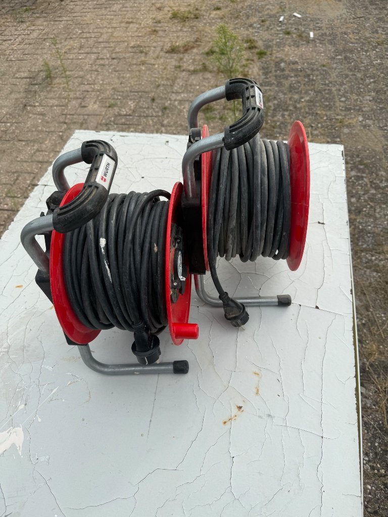 Haspel 2 stuks, Ophalen, Kabel of Snoer