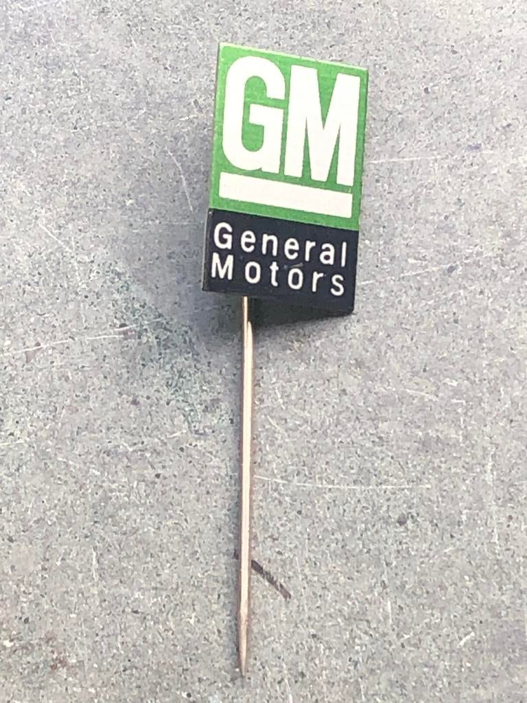 GM General Motors speldje, Verzamelen, Ophalen of Verzenden, Gebruikt, Merk, Speldje of Pin