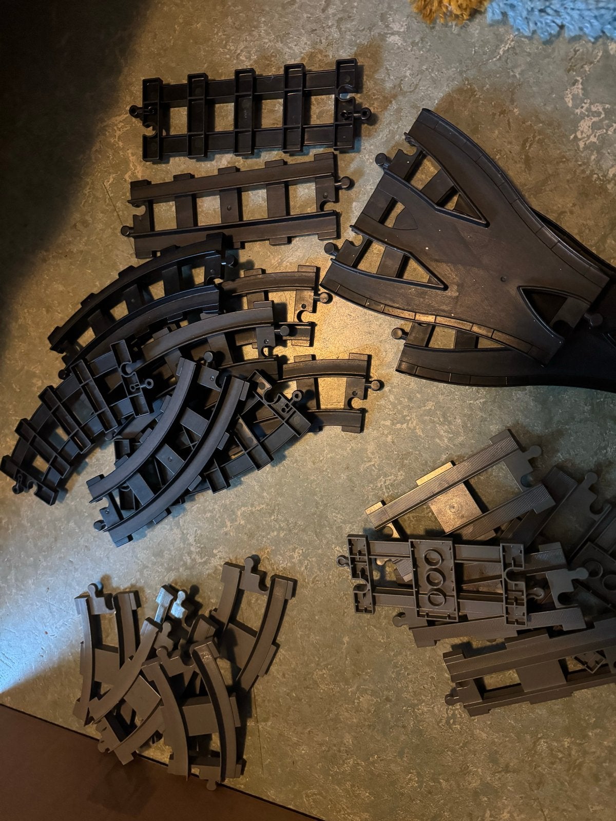 Duplo rails en wissels, Ophalen of Verzenden, Gebruikt