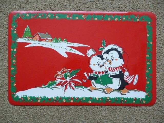 Kerst placemats 6 stuks splinternieuw, Diversen, Kerst, Nieuw, Ophalen of Verzenden