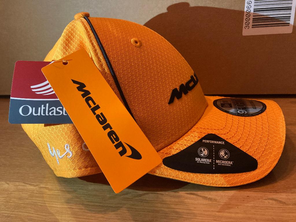 ✅ Daniël Ricciardo 2022 Mclaren MCL36 Orange cap Formule 1, Verzamelen, Automerken, Motoren en Formule 1, Ophalen of Verzenden