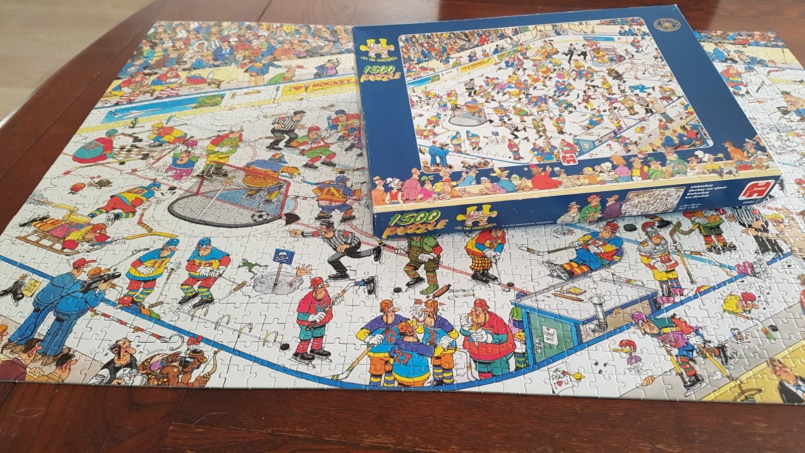 Puzzel van haasteren., Ophalen, 500 t/m 1500 stukjes, Zo goed als nieuw