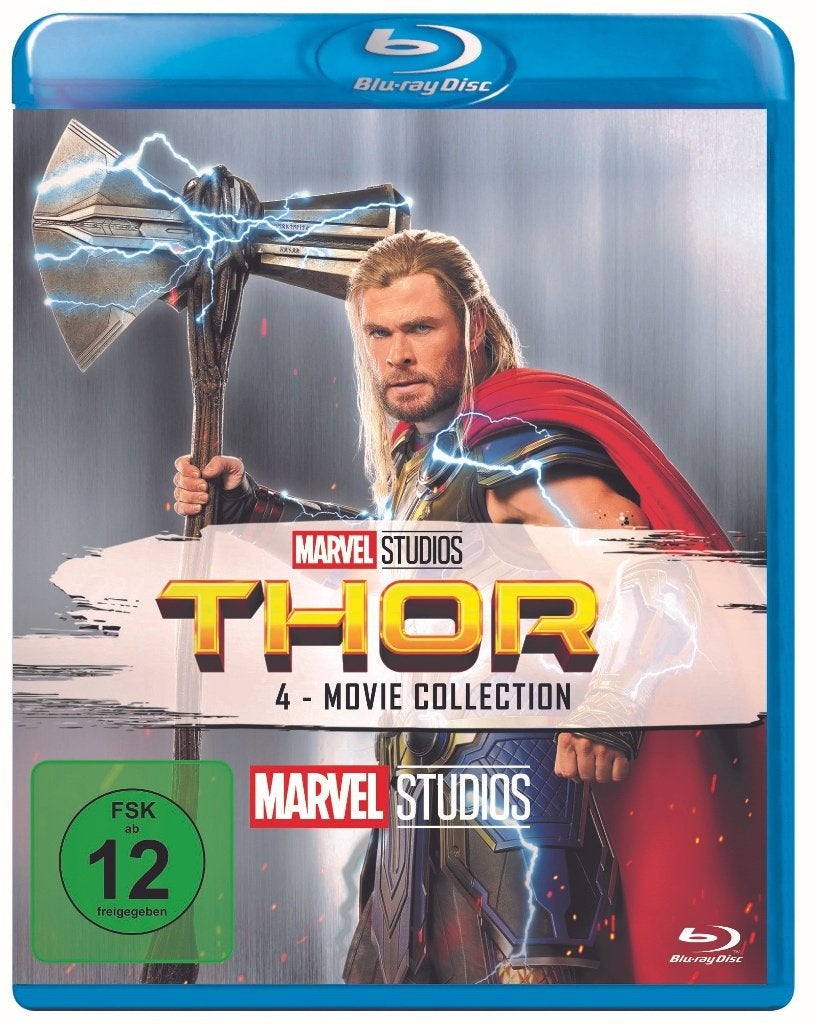 Thor - 4 Movies Box (BLU RAY, ENGELS, NL O.T.!) Als nieuw!, Horror, Engels, Verzenden, Boxset