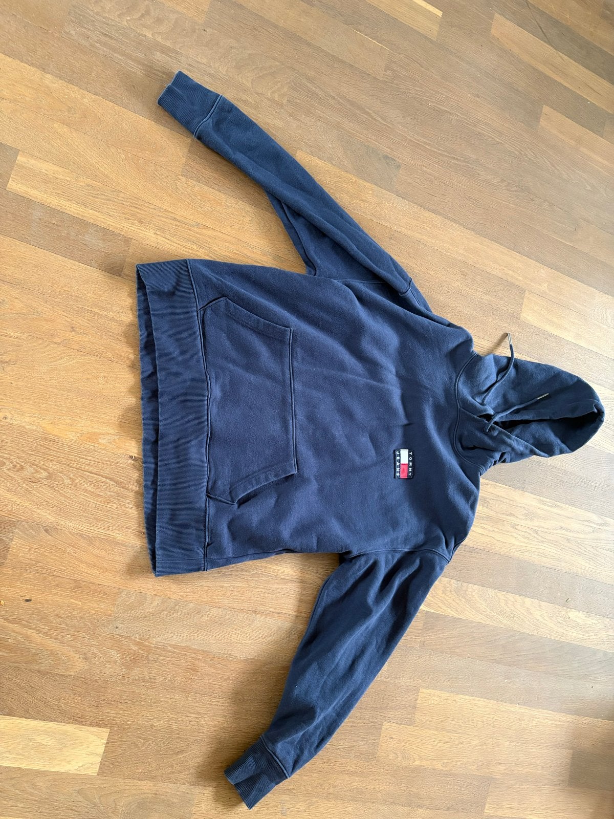 Tommy Jeans hoodie - Maat M, Ophalen of Verzenden, Zo goed als nieuw, Maat 48/50 (M), Blauw