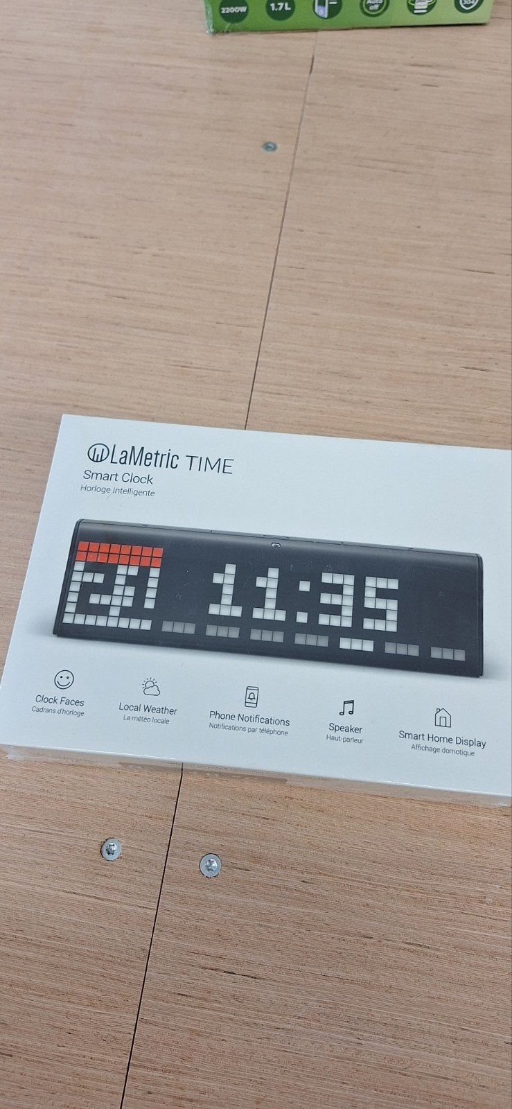 LaMetric Time Smart Clock - Nieuw in doos, Witgoed en Apparatuur, Digitaal, Nieuw, Ophalen of Verzenden, Info@lametric.com