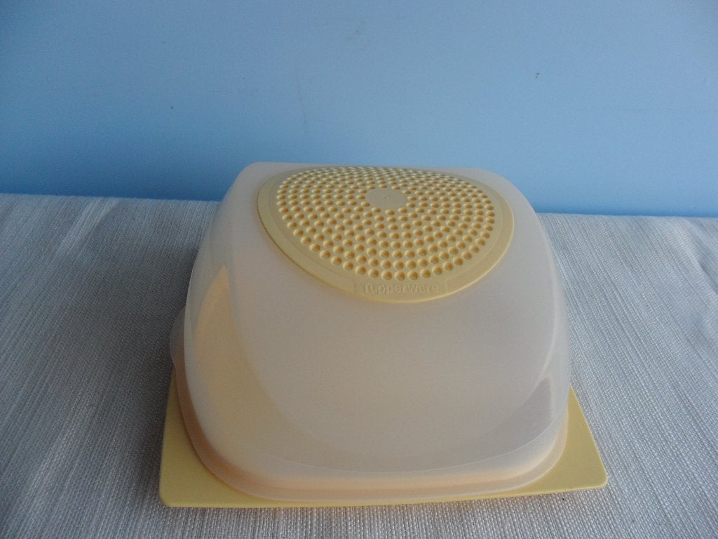 Gele Kaasdoos Tupperware, Ophalen of Verzenden, Zo goed als nieuw, Geel, Overige typen
