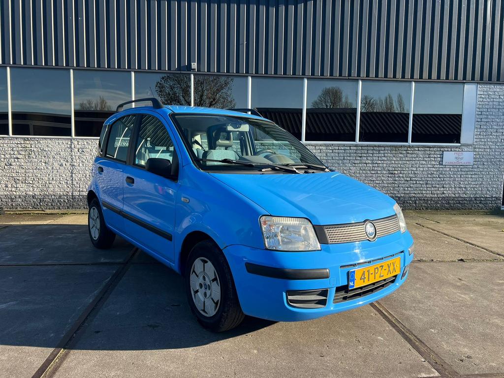 Fiat Panda 1.1 5 deurs zuinig goedkoop lagekm nieuw apk NAP✅, Voorwielaandrijving, Euro 5, Stof, 54 pk