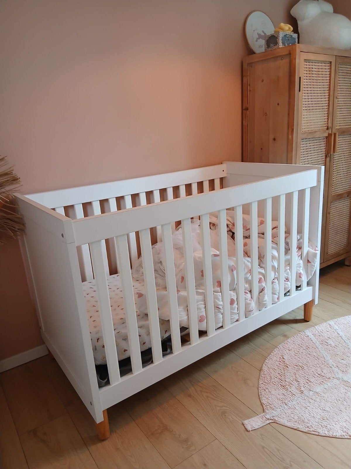 gratis kinderbed en kommode, Gebruikt, 50 tot 70 cm, 100 cm of meer, Ophalen