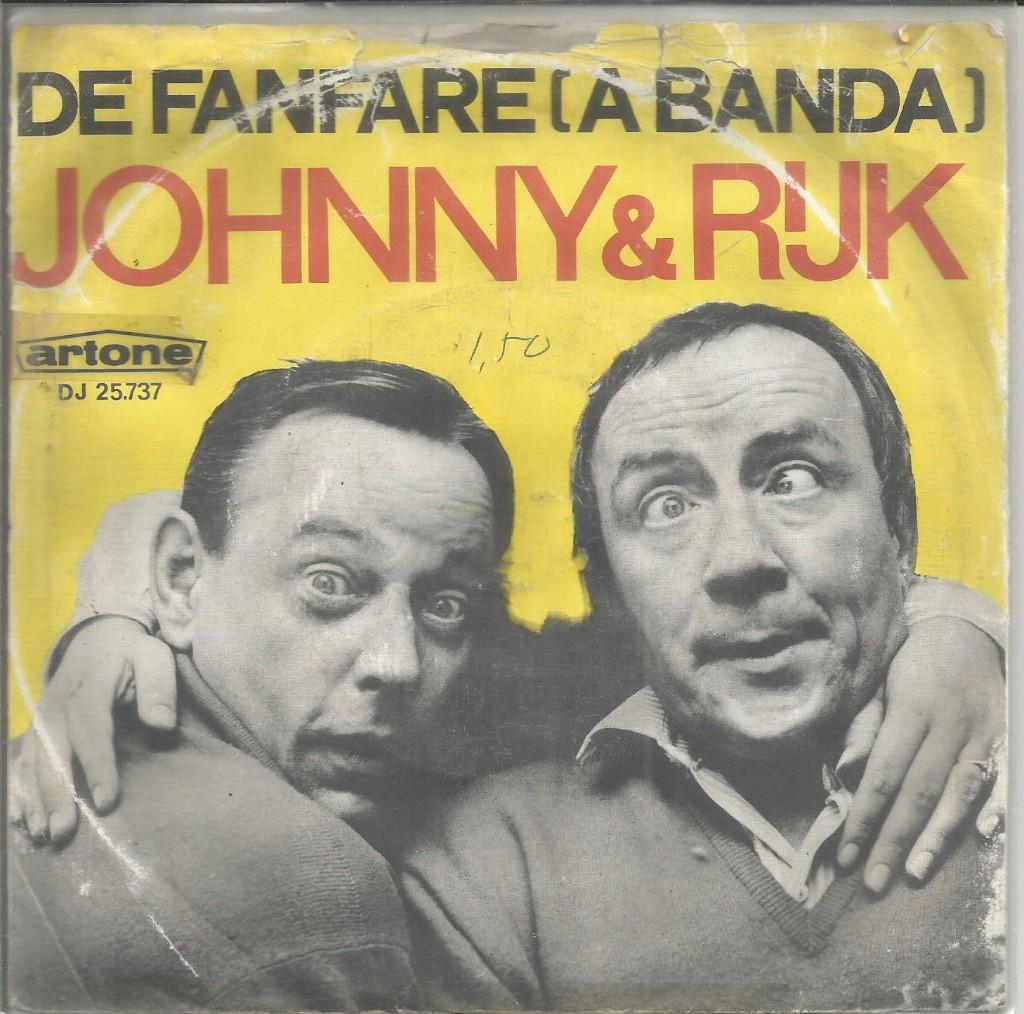 Johnny & Rijk – De Fanfare (1968), Gebruikt, Fotohoes, 7 inch, Ophalen of Verzenden