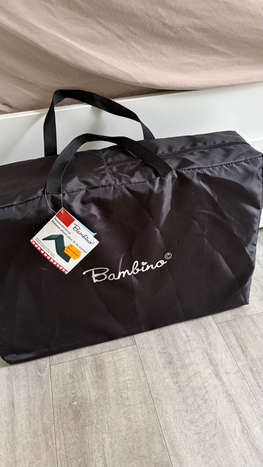 Nieuwe Bambino Reisbedmatras - Ideaal voor onderweg!, Nieuw, Matras, Eenpersoons, 70 cm of minder