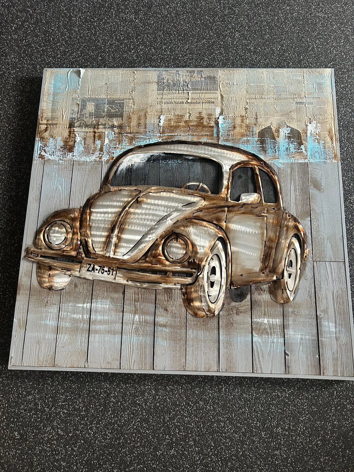 Leuk schilderij te koop, Huis en Inrichting, Woonaccessoires | Schilderijen, Tekeningen en Foto's, Ophalen, Zo goed als nieuw