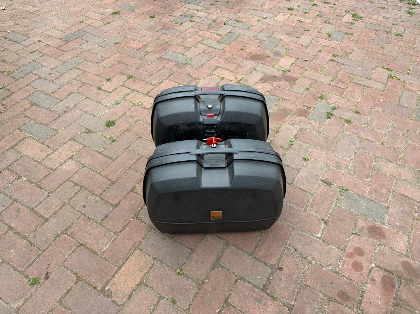 Givi kofferset zijkoffers, Motoren, Accessoires | Koffers en Tassen, Ophalen of Verzenden, Gebruikt