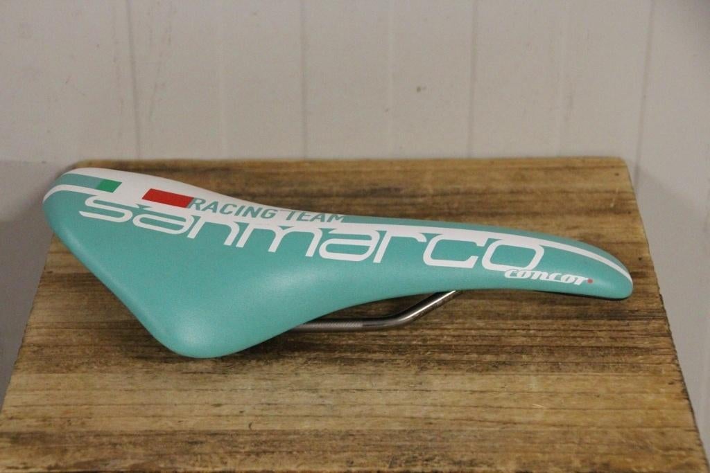 *nieuw* San Marco Concor zadel / ''celeste Bianchi'' / race, Bianchi, Racefiets, Nieuw, Ophalen of Verzenden