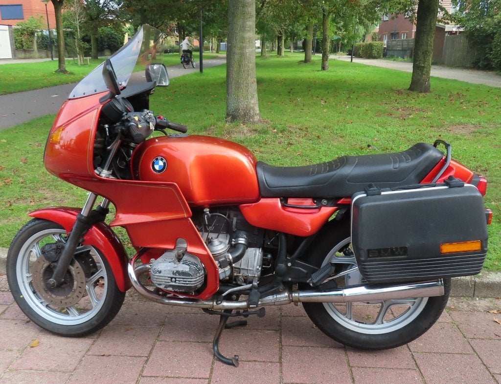 BMW R100RS uit 1992, Motoren, Cardan-aandrijving, 2 cilinders, Motorrijbewijs A, Gebruikt