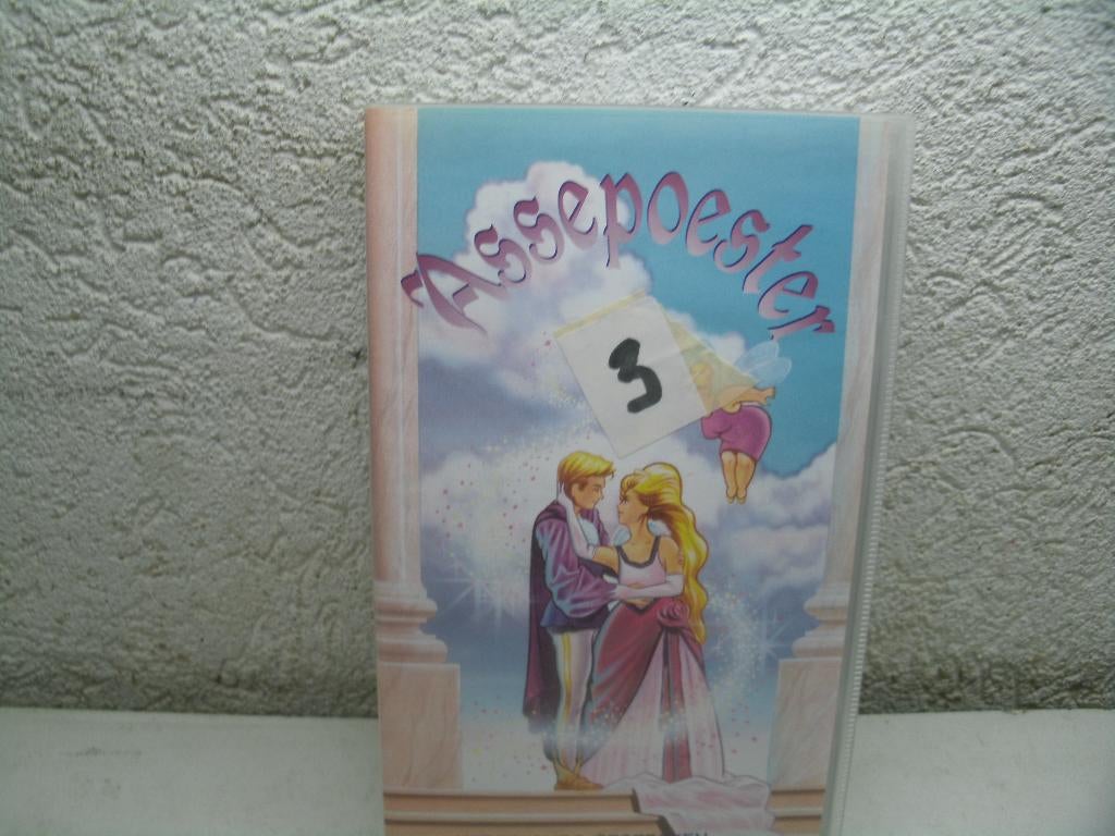 vhs 176a assepoester 3, Alle leeftijden, Ophalen of Verzenden, Zo goed als nieuw