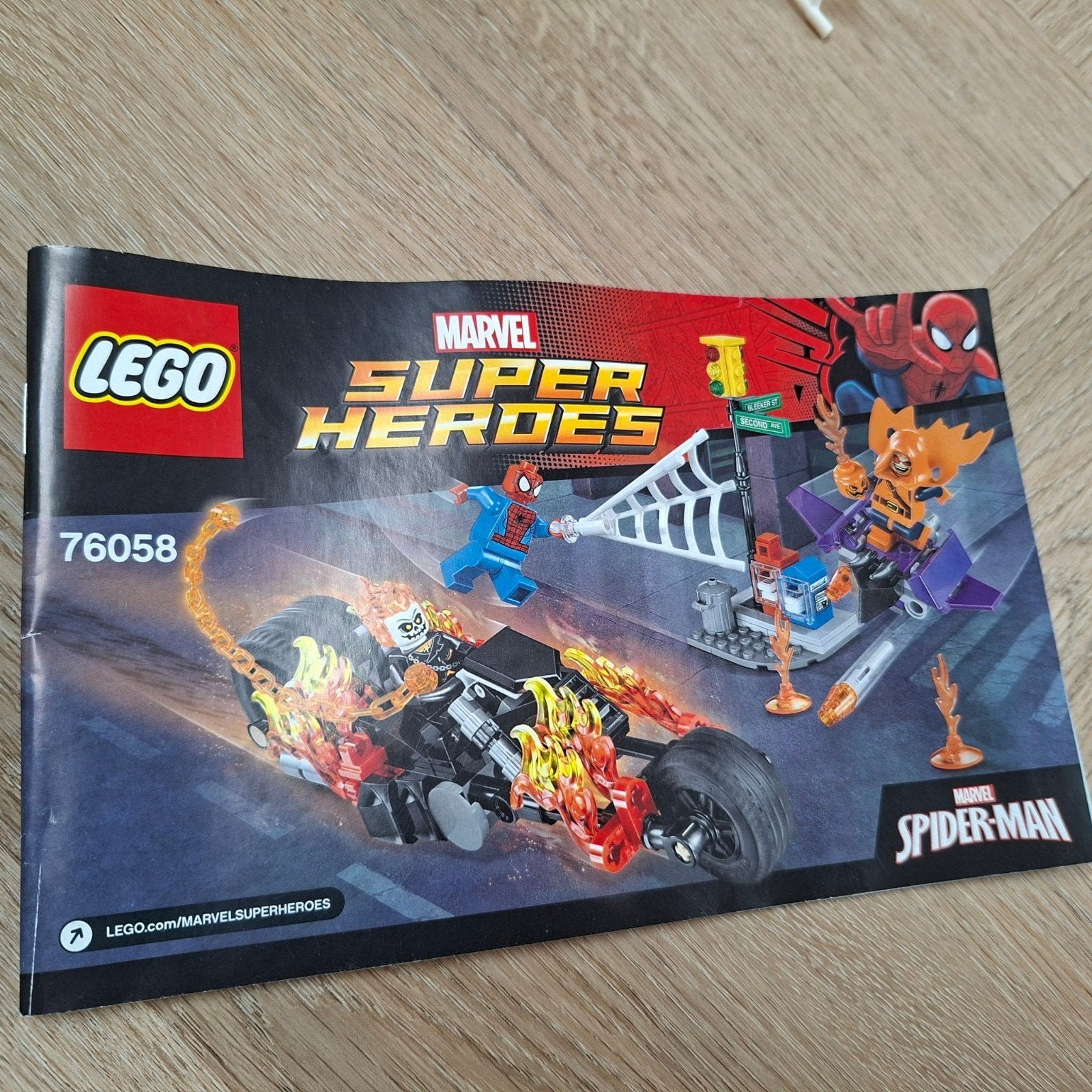 Lego Super Heroes spiderman | set 76058, Lego, Ophalen of Verzenden, Zo goed als nieuw, Complete set