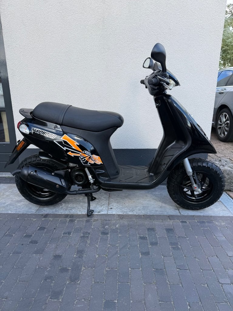 ⭐️Piaggio Typhoon 50cc 2 takt glans zwart 4534 km⭐️, Niet ingevuld, Niet ingevuld, Niet ingevuld