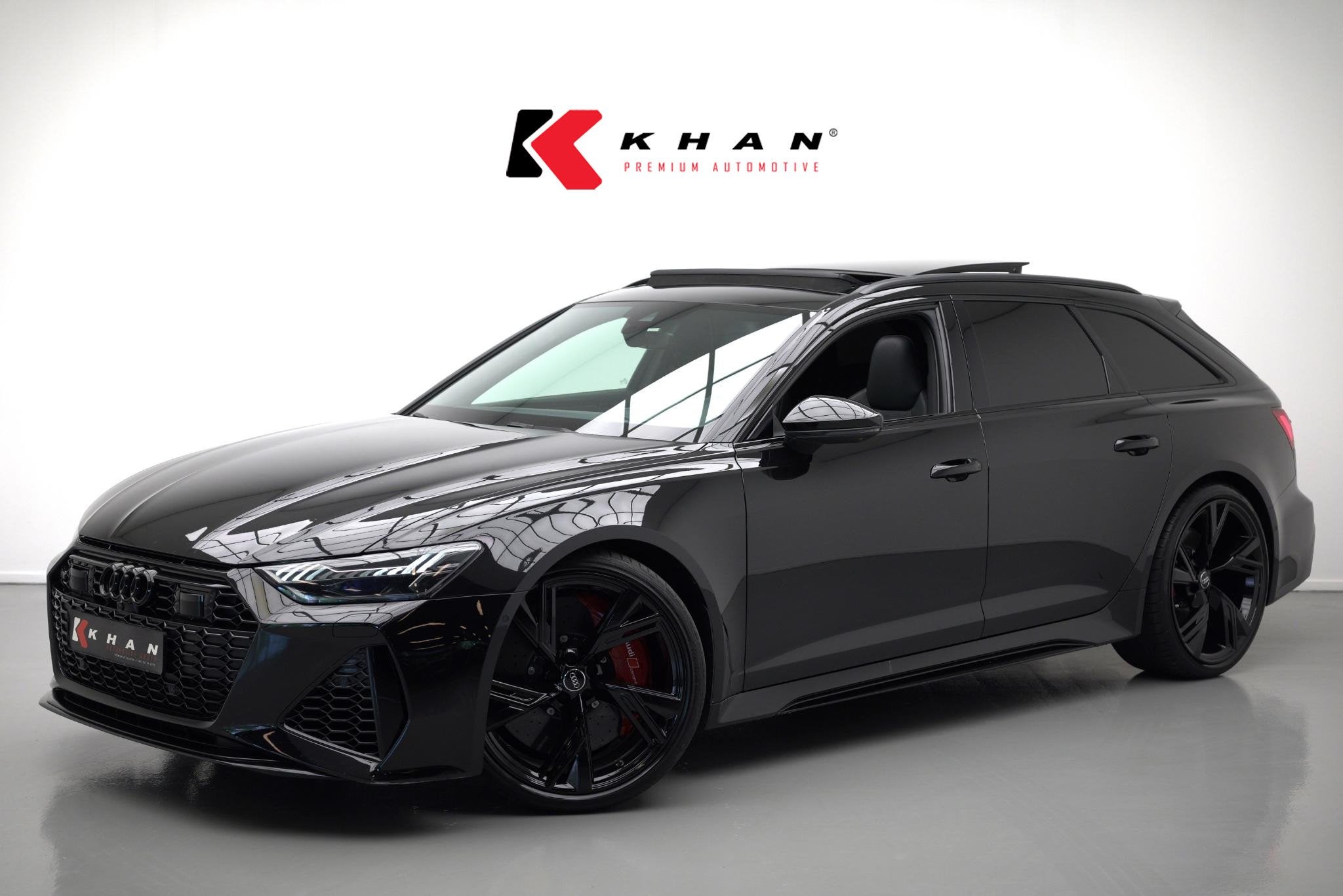 Audi RS6 Avant TFSI 4.0 quattro |800pk|Pano|Dynamic|Ceramic|, Auto's, Audi, Automaat, Gebruikt, 800 pk, Leder