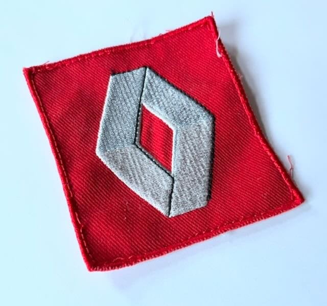RENAULT  s embleem patch - dealer overall +- 8x9 cm, Ophalen of Verzenden, Auto's