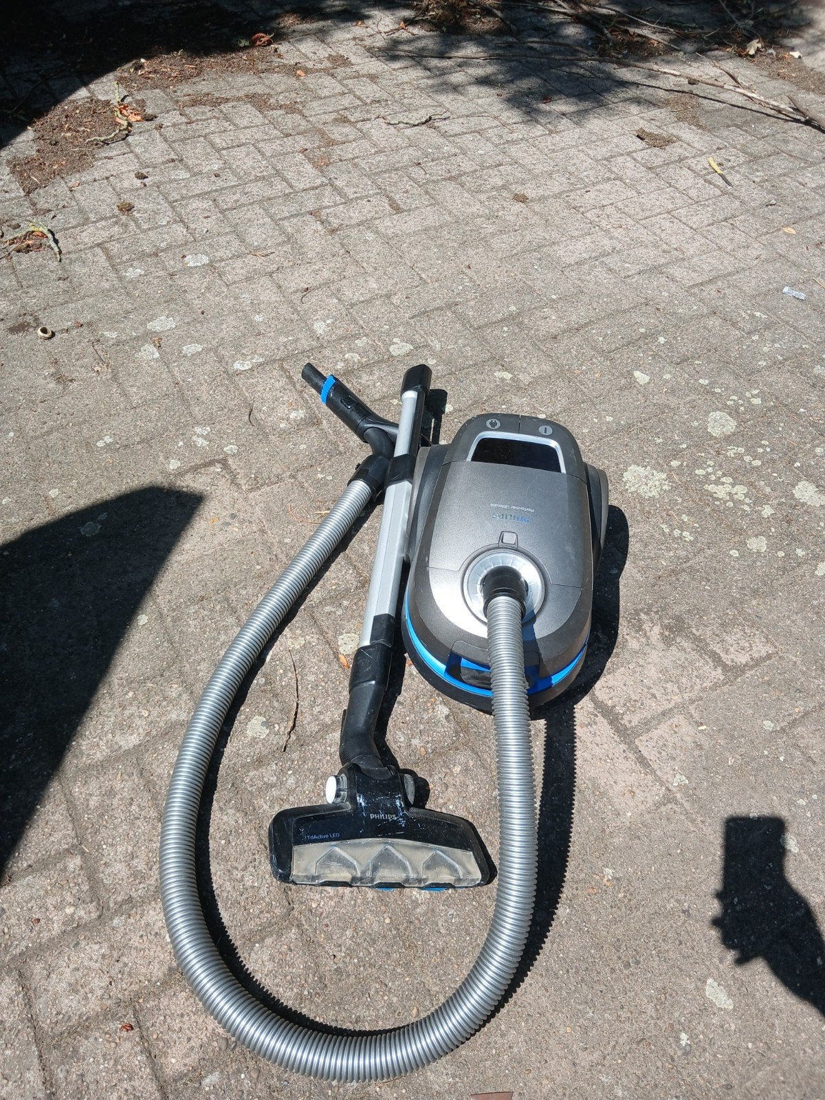 Philips Performer Compact stofzuiger - Krachtig en Compact, Inclusief accessoires, Gebruikt, Philips, Sledestofzuiger