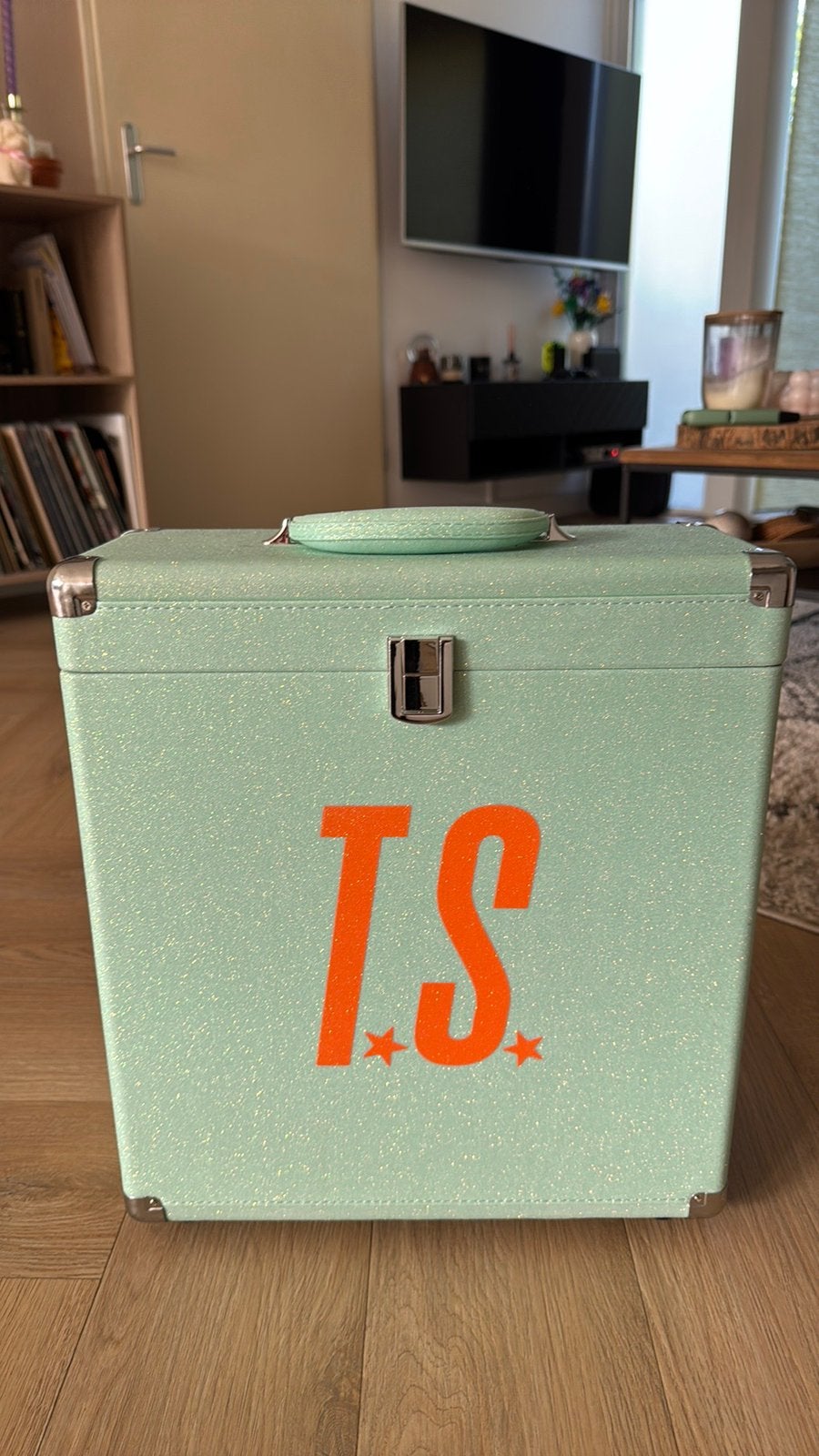 Taylor swift vinyl case, Ophalen, Zo goed als nieuw
