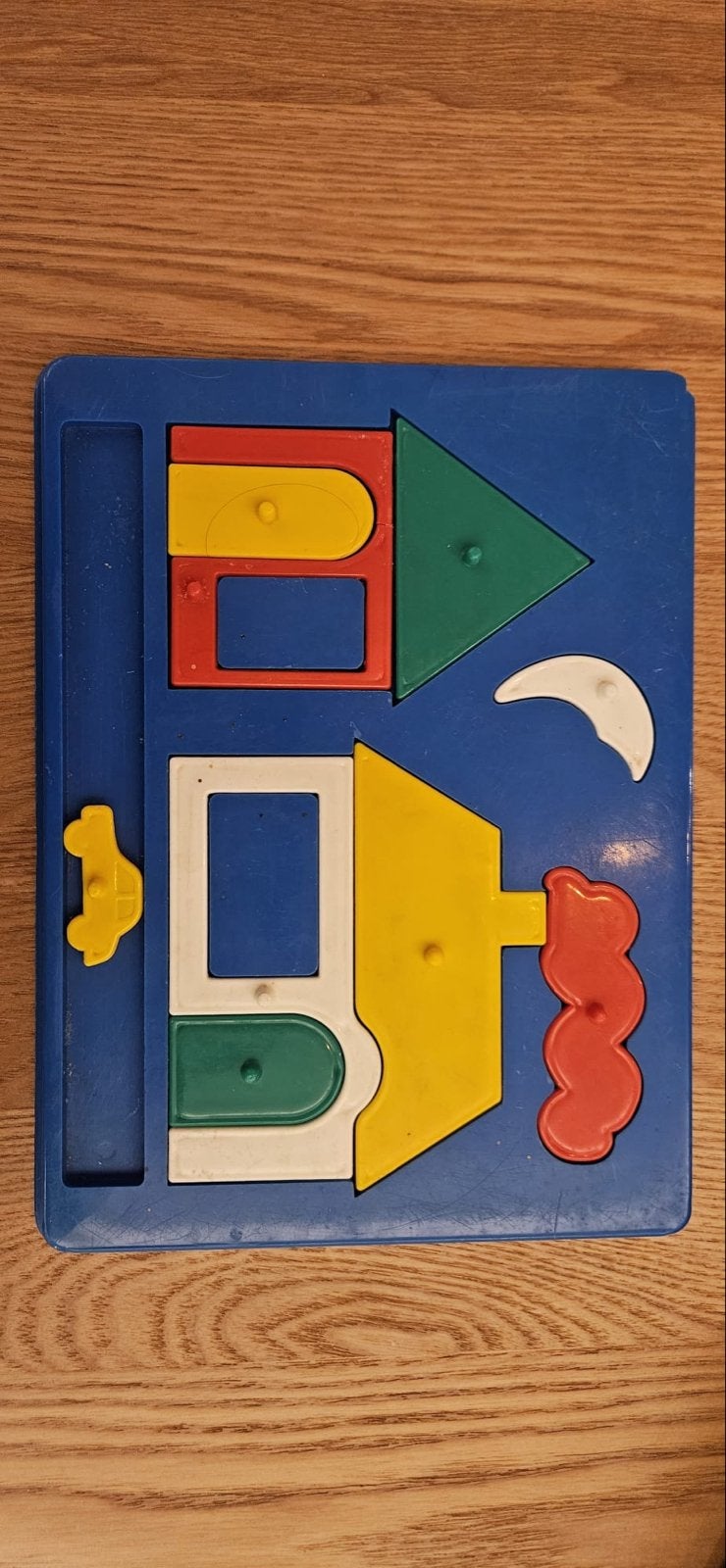 Plastic vormenpuzzel voor kinderen, Ophalen, Gebruikt, Puzzelen