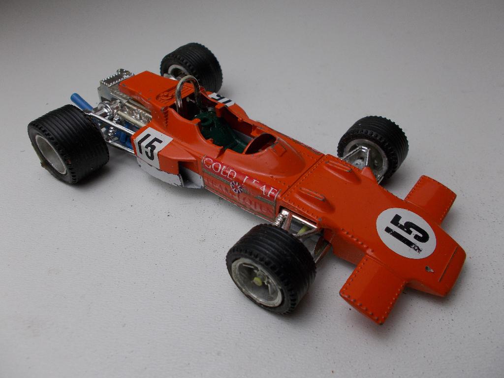 1972 Mebetoys 6673 GRAND PRIX. LOTUS-FORD 72 F1. (Opknapper)