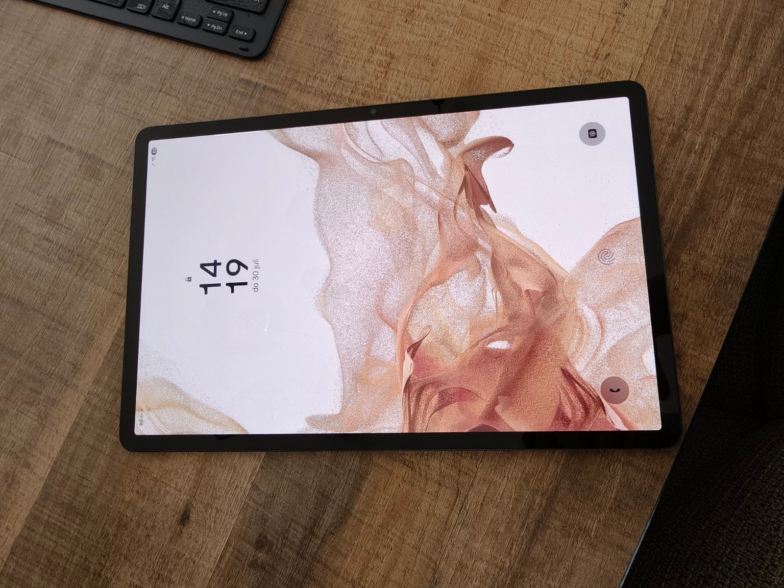Samsung Galaxy Tab S8+ Wi-Fi, 128GB incl keyboard cover& pen, Computers en Software, Android Tablets, Zo goed als nieuw, 12 inch