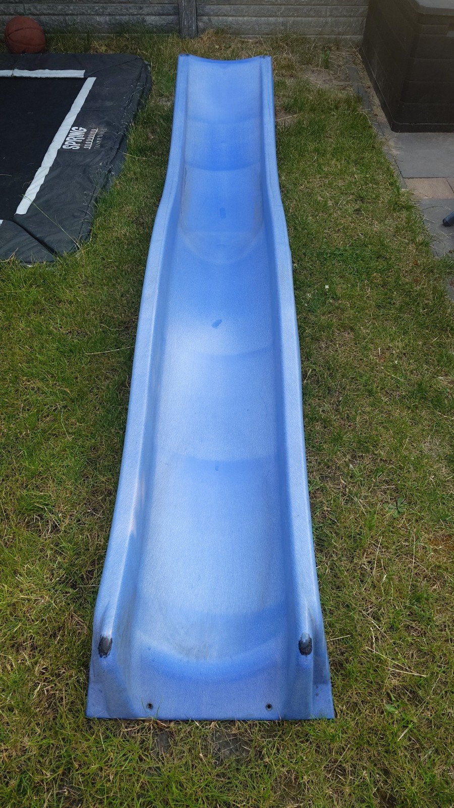 Blauwe glijbaan voor speeltuin of speeltoestel, Ophalen, Gebruikt, Glijbaan