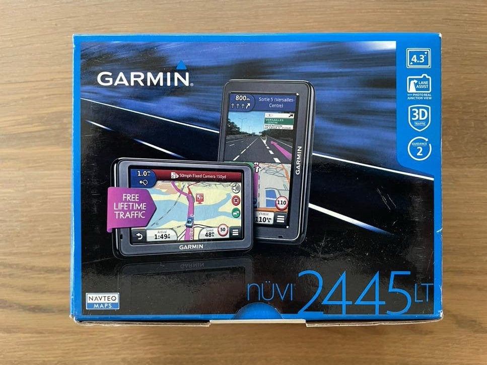 Navigatie Garmin Nüvi 2445 LT, Ophalen of Verzenden, Zo goed als nieuw