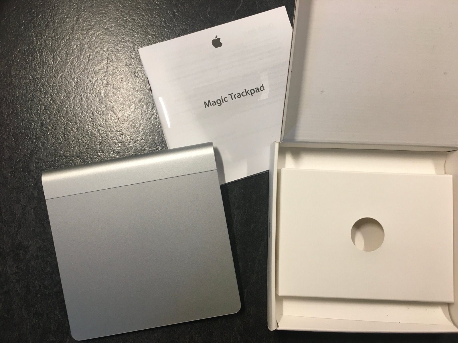 Apple Magic Trackpad - Draadloos Touchpad, Computers en Software, Ergonomisch, Ophalen of Verzenden, Zo goed als nieuw, Draadloos