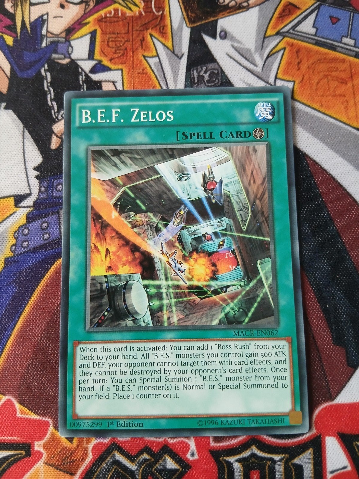 BEF Zelos - MACR - Yu-Gi-Oh, Ophalen of Verzenden, Zo goed als nieuw