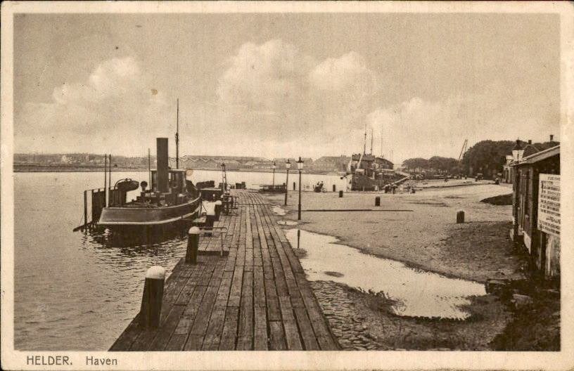 Den Helder - Haven - 1931, Verzenden, 1920 tot 1940, Gelopen, Noord-Holland