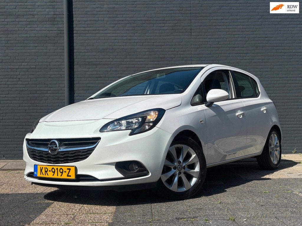 Opel Corsa 1.4 Edition 5-Drs | Parelmoer Metallic, Voorwielaandrijving, Gebruikt, 4 cilinders, Origineel Nederlands