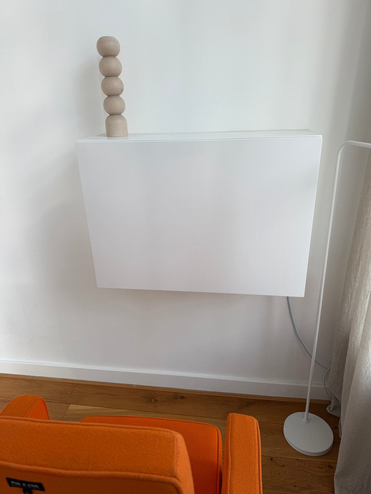 Wandbureau/Wandkast - Wit, Compact en Praktisch, Huis en Inrichting, Ophalen, Overige materialen, 70 tot 120 cm, Nieuw