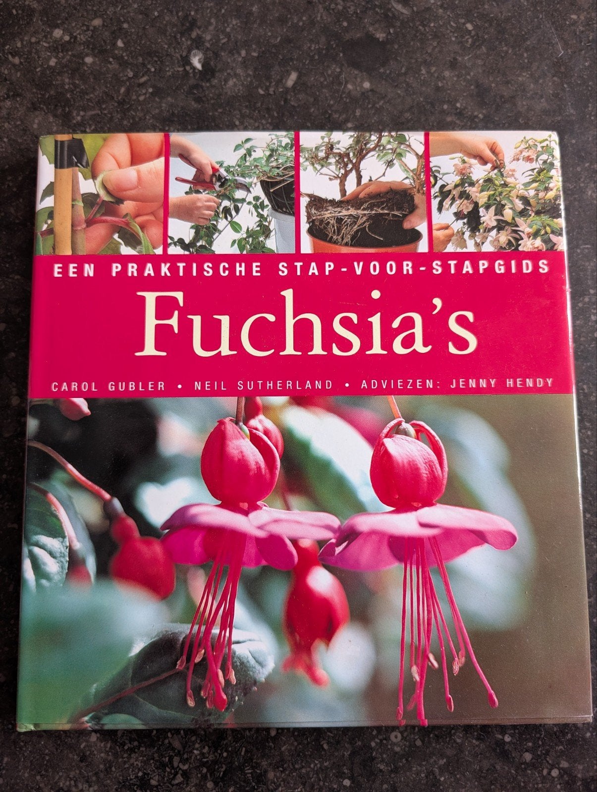 Een praktische stap voor stapgids Fuchsia's, Boeken, Wonen en Tuinieren, Ophalen of Verzenden, Zo goed als nieuw