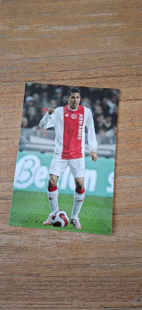 Spelerskaart; Hedwiges Maduro # Ajax Amsterdam, Ophalen of Verzenden, Nieuw, Ajax, Spelerskaart