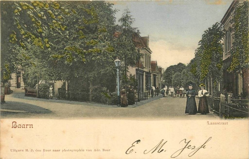388-305-013 Baarn Laanstraat, Verzenden, Voor 1920, Utrecht