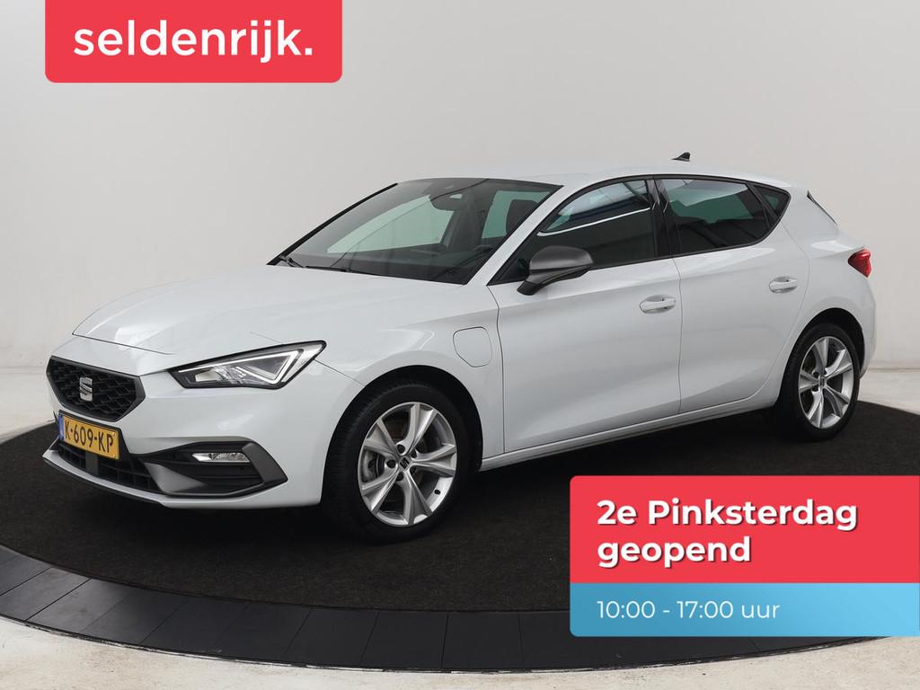 SEAT Leon 1.4 TSI eHybrid PHEV FR | Trekhaak | Adaptive crui, Stof, Gebruikt, Leon, Wit