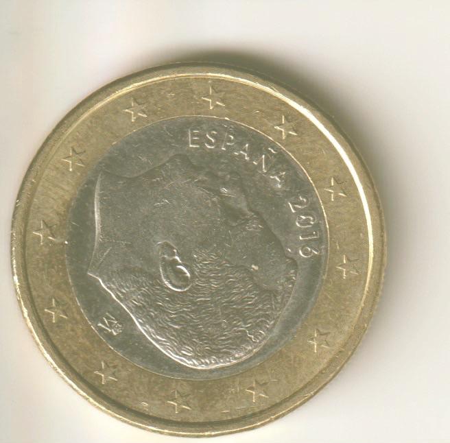1 euro 2016 spanje, Verzenden, Spanje, 2 euro