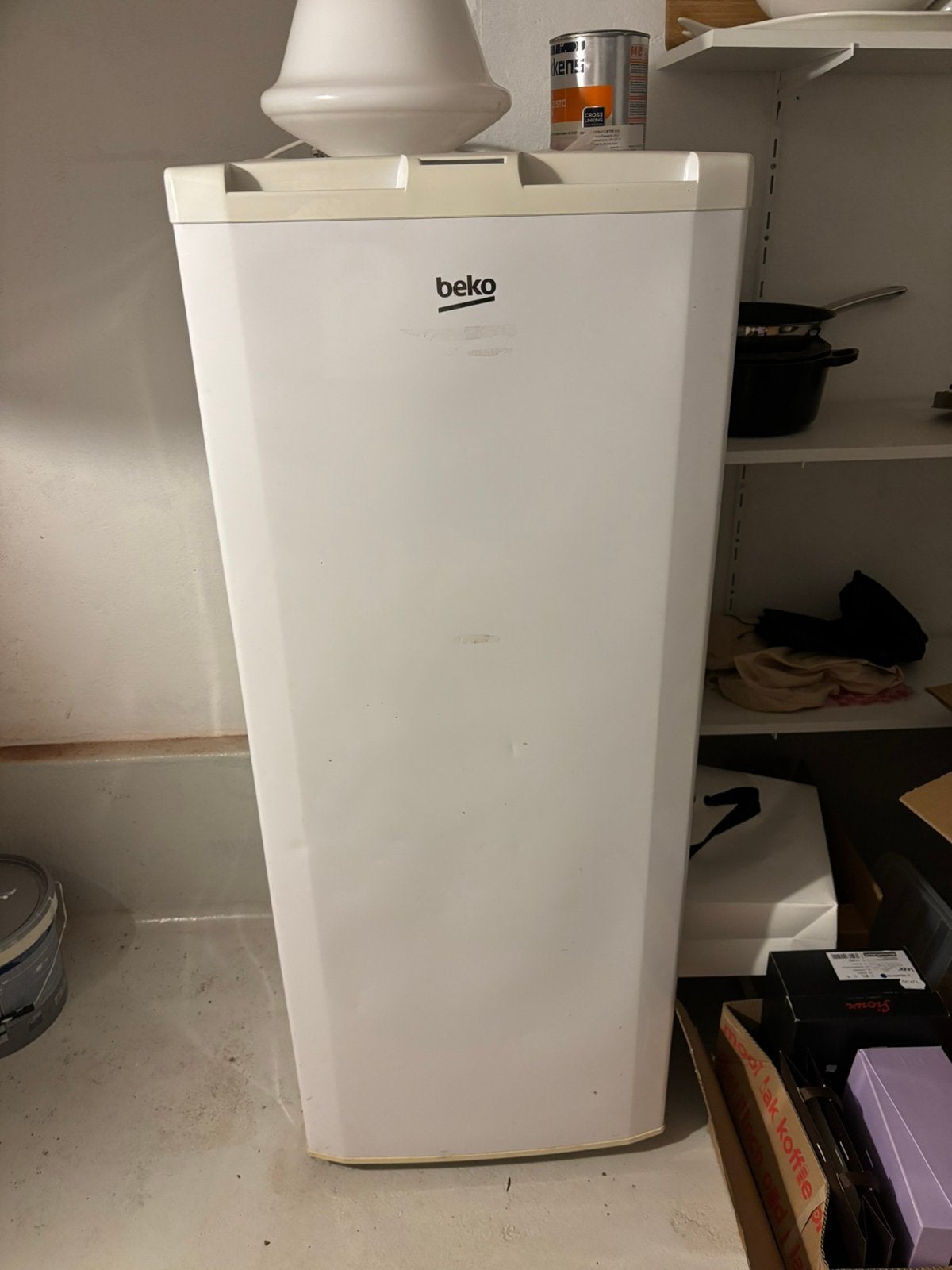 Beko vriezer, Ophalen of Verzenden, Zo goed als nieuw, Minder dan 60 cm, 160 cm of meer