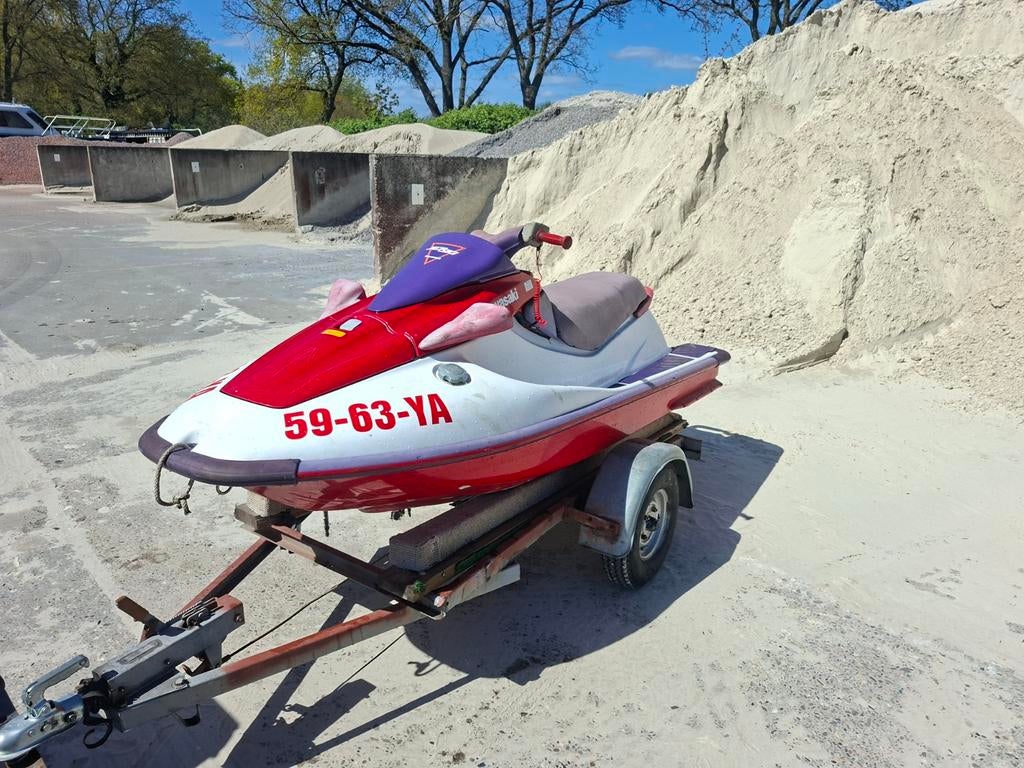 Kawasaki zxi900 jetski op stallingstrailer, Watersport en Boten, Ophalen, Gebruikt, Kawasaki, .