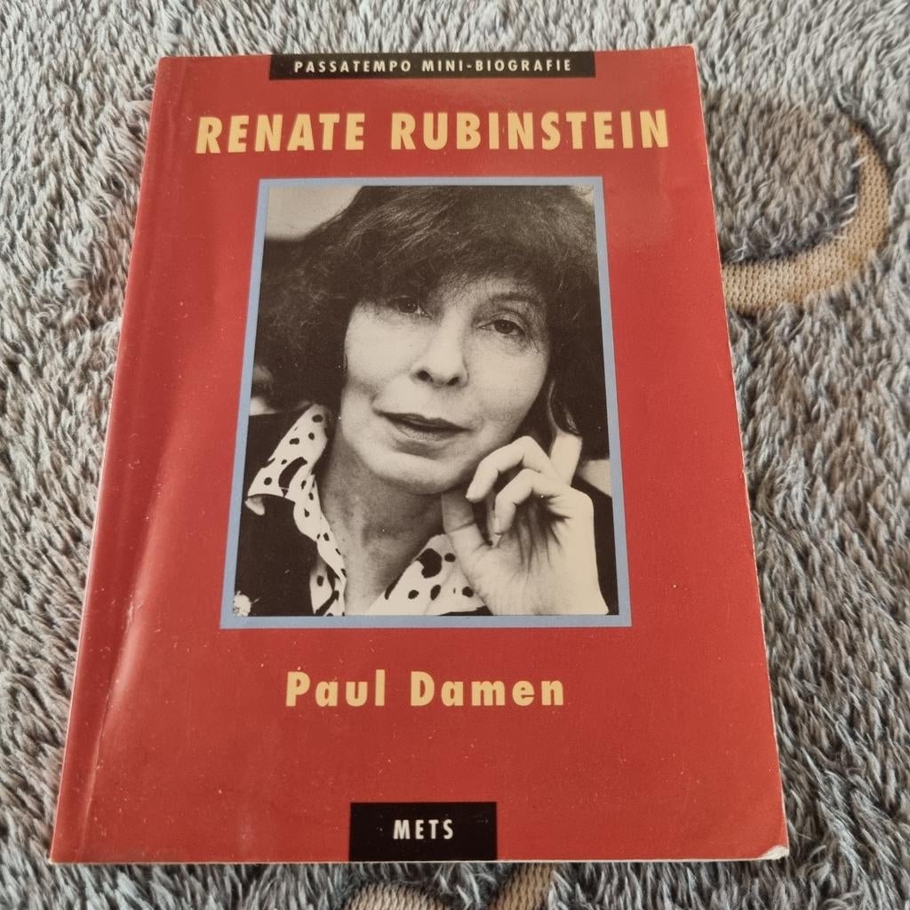 Renate Rubinstein - Passatempo Mini-Biografie, Ophalen of Verzenden, Gelezen, Paul Damen, Overige