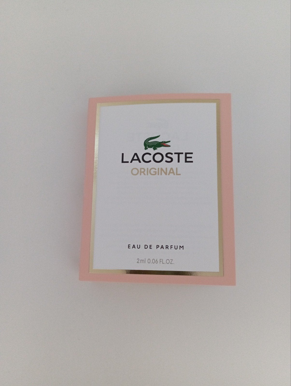 Nieuw Lacoste Original Parfum 2 ml, Ophalen of Verzenden, Nieuw